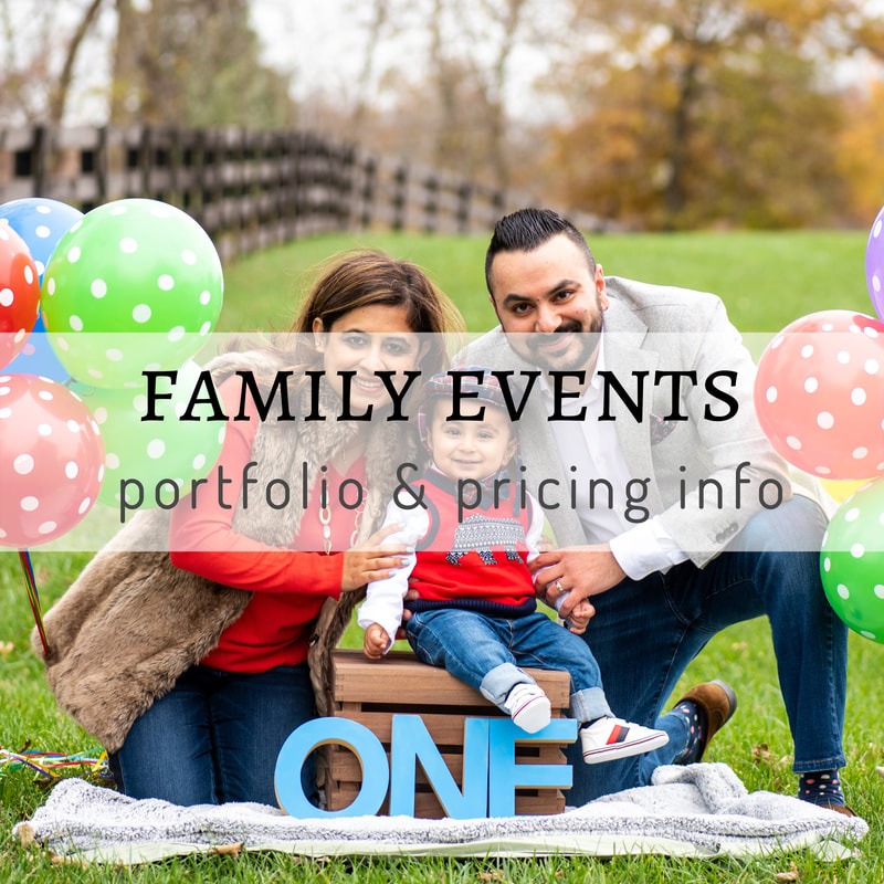Family Events Portfolio and Pricing Info